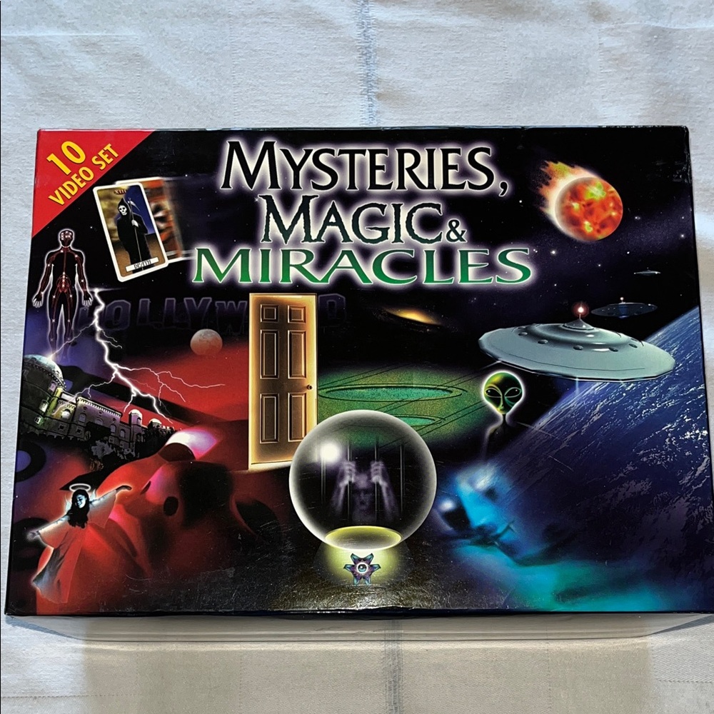 Mysteries, Magic & Miracles Video VHS Collection Set of 10
